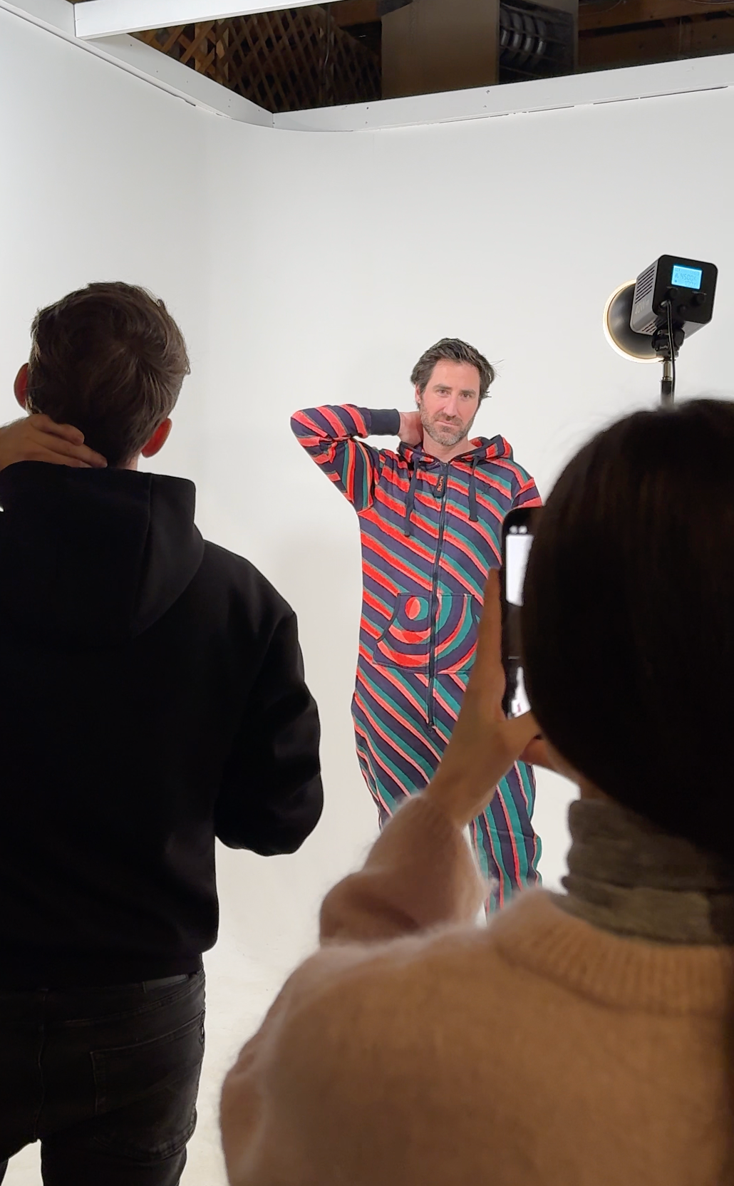Unichill studio cyclorama shoot